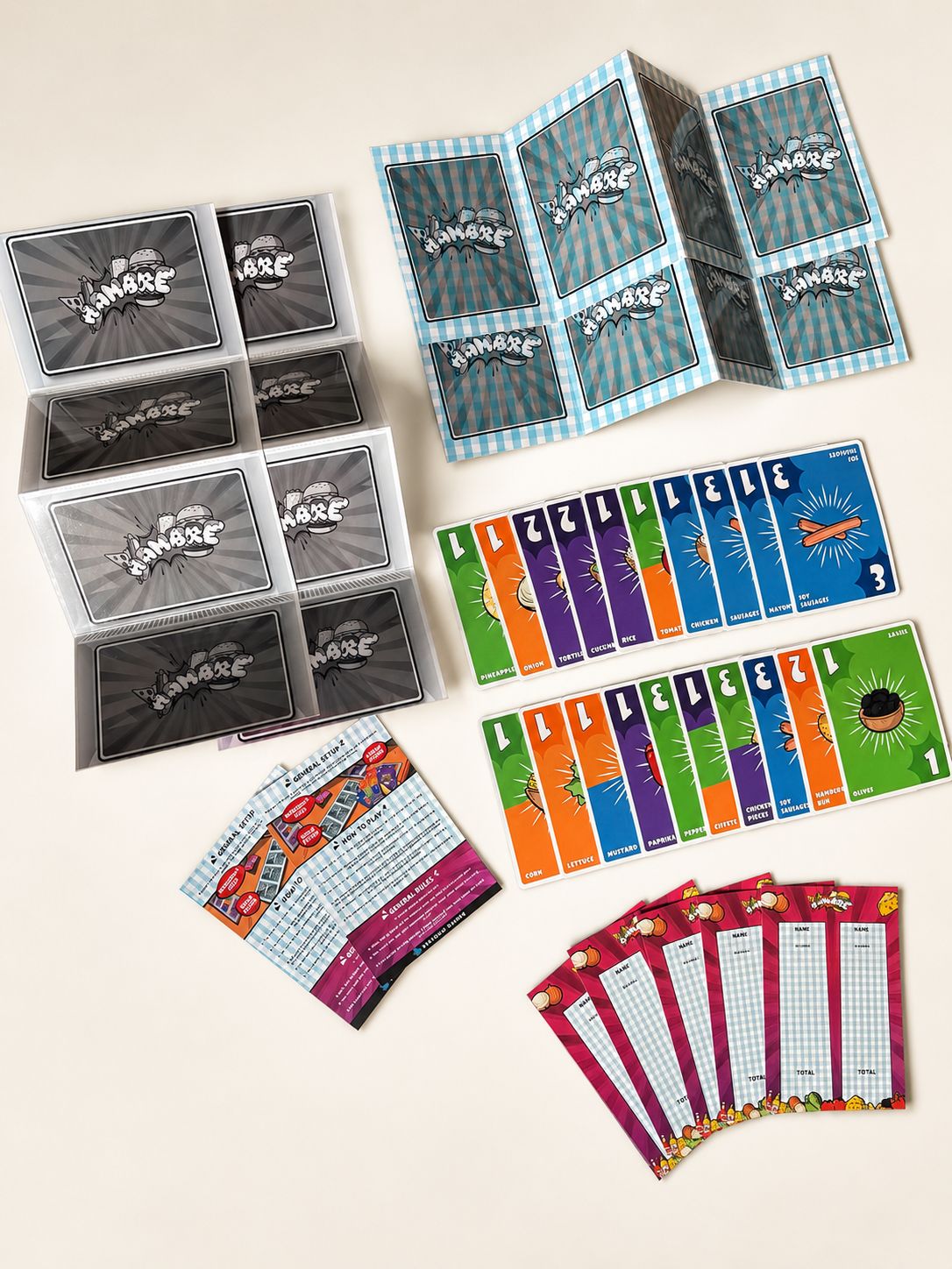 Hambre — Cards